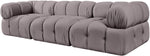 Orin - Velvet Performance Fabric Upholstered 3 Piece Modular Sofa