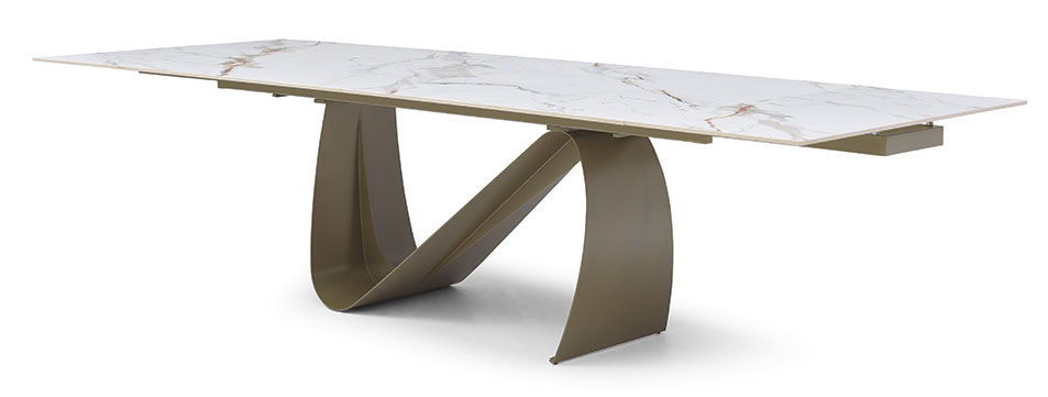 9087 - Dining Table - Champagne / Bronze