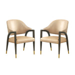 Manhattan Collette - Wood Upholstered Armchair