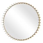 Avelyne - Round Mirror - Gold
