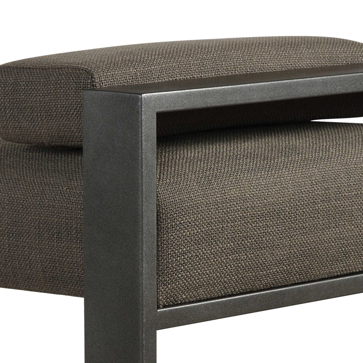 Kenway - Accent Bench - Black / Gray