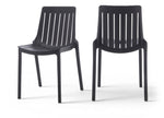 Marilla - Polypropylene Outdoor Patio Dining Chair (Set of 4)