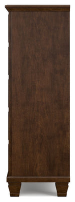 Danabrin - Five Drawer Chest - Brown