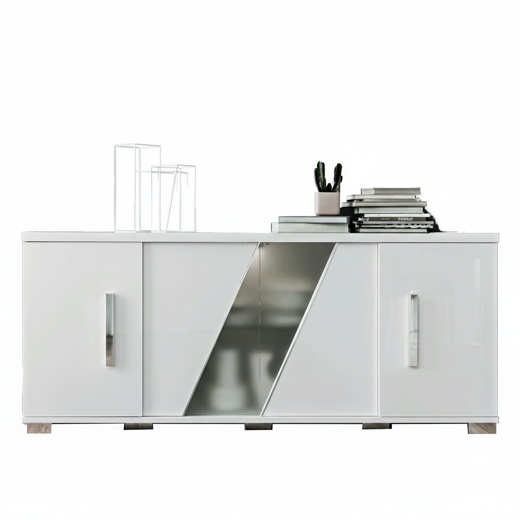 Lisa - 4 Door Buffet - White