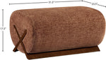 Akira - Fabric Upholstered Ottoman