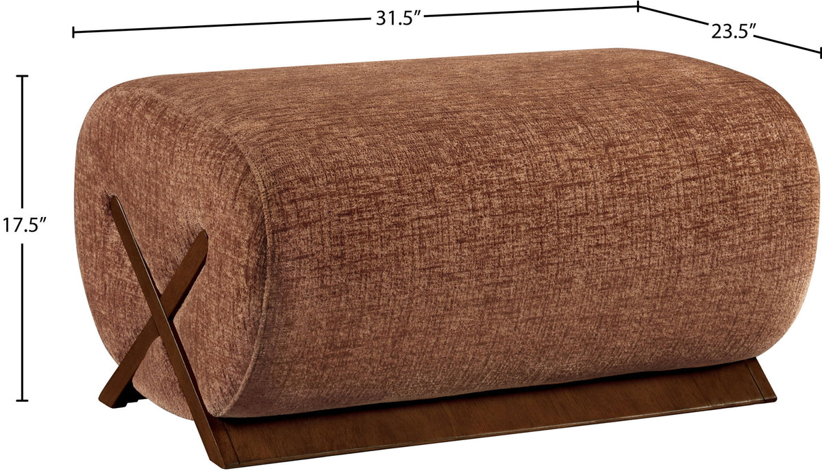 Akira - Fabric Upholstered Ottoman