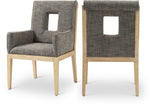 Gwendolyn - Dining Arm Chair With Natural Frame