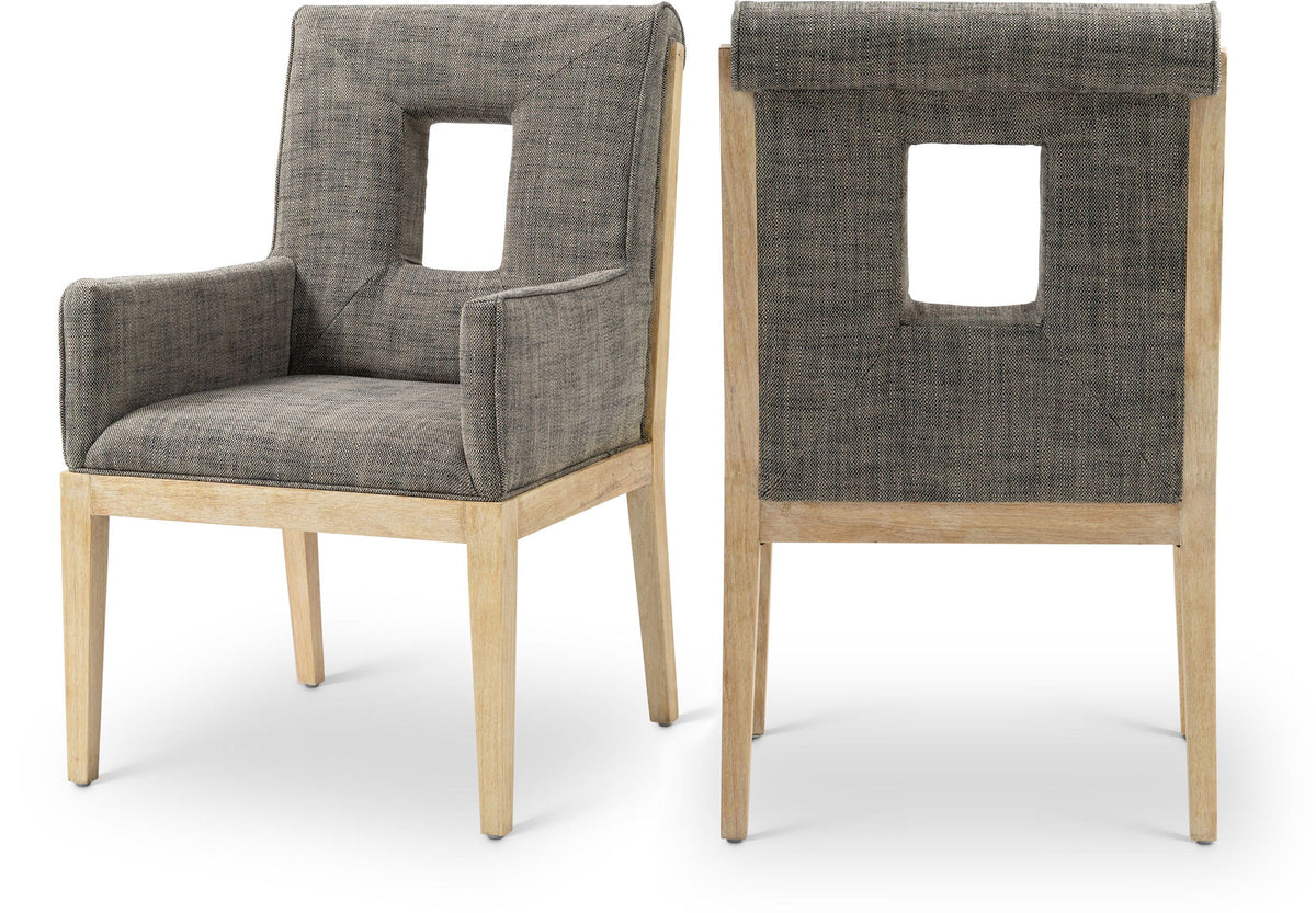 Gwendolyn - Dining Arm Chair With Natural Frame