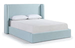 Kendall - Linen Textured Fabric Upholstered Bed