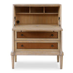 Hide Away - Secretary Desk - Brown / Woodtone