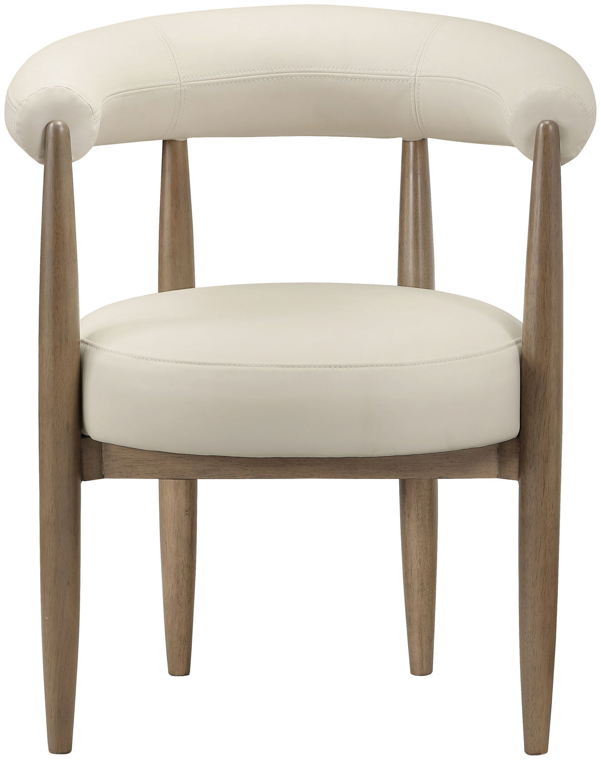 Sable - Vegan Leather Upholstered Dining Chair (Set of 2) - Brown Base