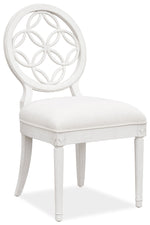 Melange - Brynlee Side Chair - White