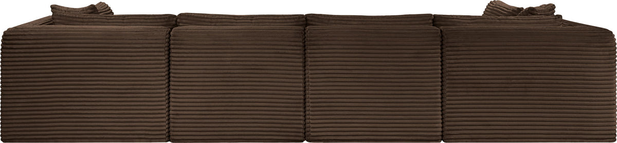 Shaggy - 6 Piece Modular U-Shaped Armless Sectional