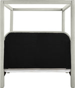 Salina - Linen Textured Fabric Upholstered Bed