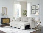 Wohlen - 2-Piece Sectional With Pop Up Sleeper And LAF Corner Chaise - Alloy