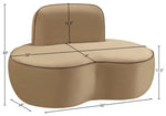 Swerve - Velvet Upholstered Chair