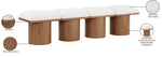 Pavilion - 4 Piece Modular Bench With Brown Base