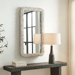 Barnacle - Rectangular Mirror - White