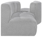 Arc - Boucle Fabric 4 Piece Sofa