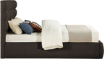 Adam - Boucle Fabric Bed With 52" Headboard