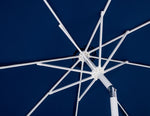 Amalfi - Patio Umbrella - Black Base / White Pole