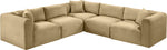 Shaggy - 5 Piece Modular Corner Sectional