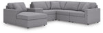 Modmax - U-Shaped Sectional - Granite