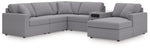 Modmax - U-Shaped Sectional - Granite