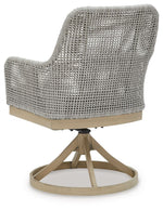 Seton Creek - Swivel Chair With Cushion (Set of 2) - Gray