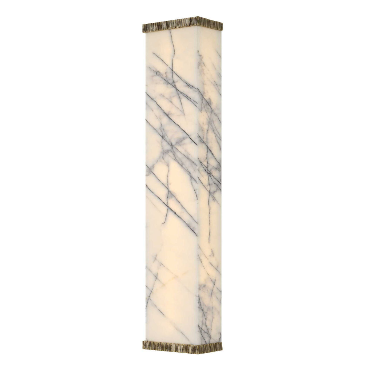 Caisson - 1 Light LED Sconce - Brass