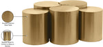 Dimple - 20" 5 Piece Modular Coffee Table