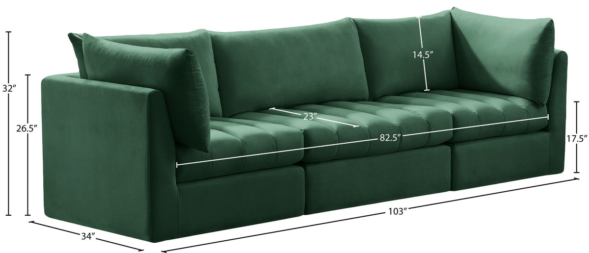 Jacob - Modular 3 Seat Sofa