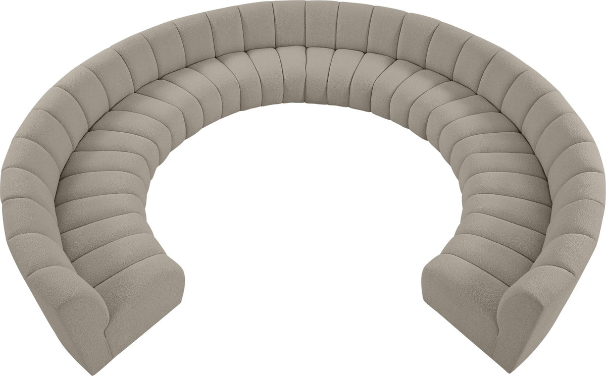 Infinity - 10 Piece Boucle Modular Sectional
