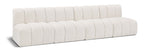 Arc - Boucle Fabric 4 Seats Modular Sofa