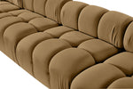 Orin - Velvet 5 Piece Modular Sectional