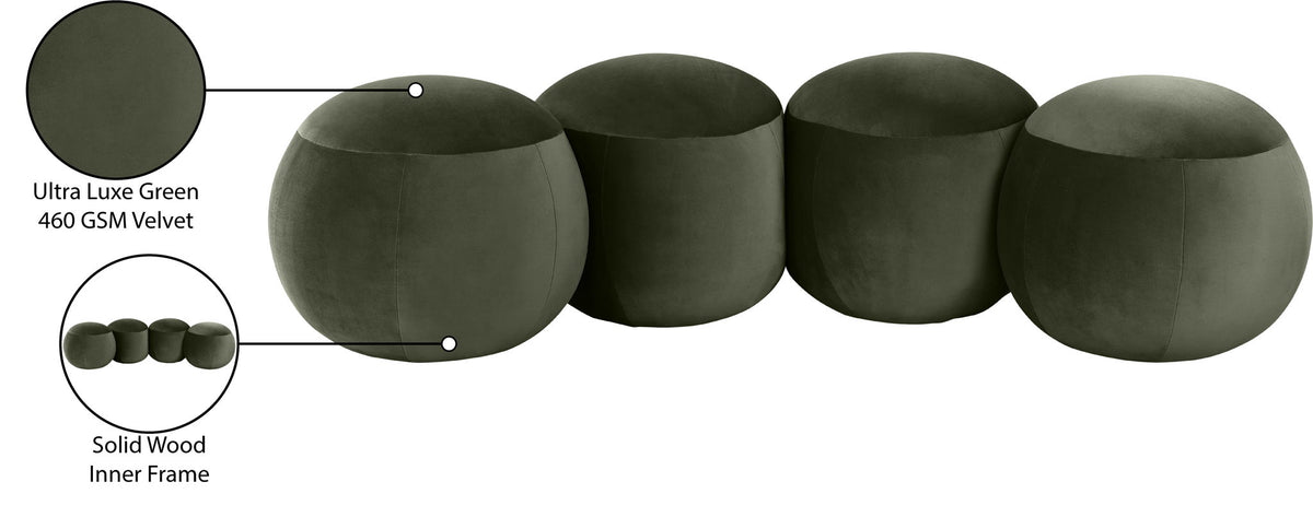Apollo - Velvet Bench