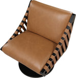 Millwin - Swivel Accent Chair With Black Base