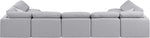 Indulge - Linen 7 Piece Modular U-Shaped Sectional