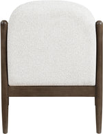 Helmsley - Performance Fabric Upholstered Accent Chair - Brown Frame