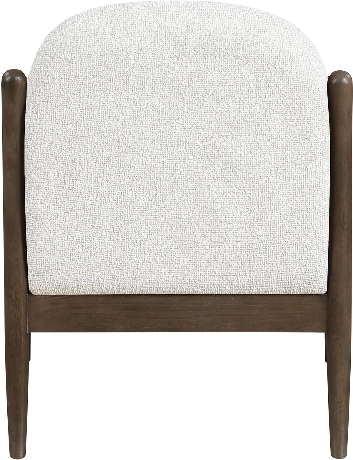 Helmsley - Performance Fabric Upholstered Accent Chair - Brown Frame