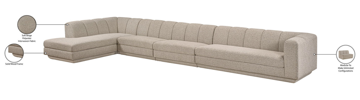 Modari - Sectional - Beige