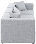 Cube - Linen Modular 3 Seat Sofa