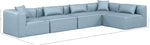 Cube - 5 Piece Modular Sectional