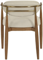 Riccio - Dining Arm Chair (Set of 2) - Walnut Frame