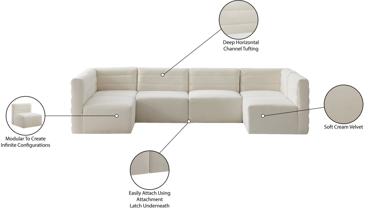 Quincy - 6 Piece Modular Sectional