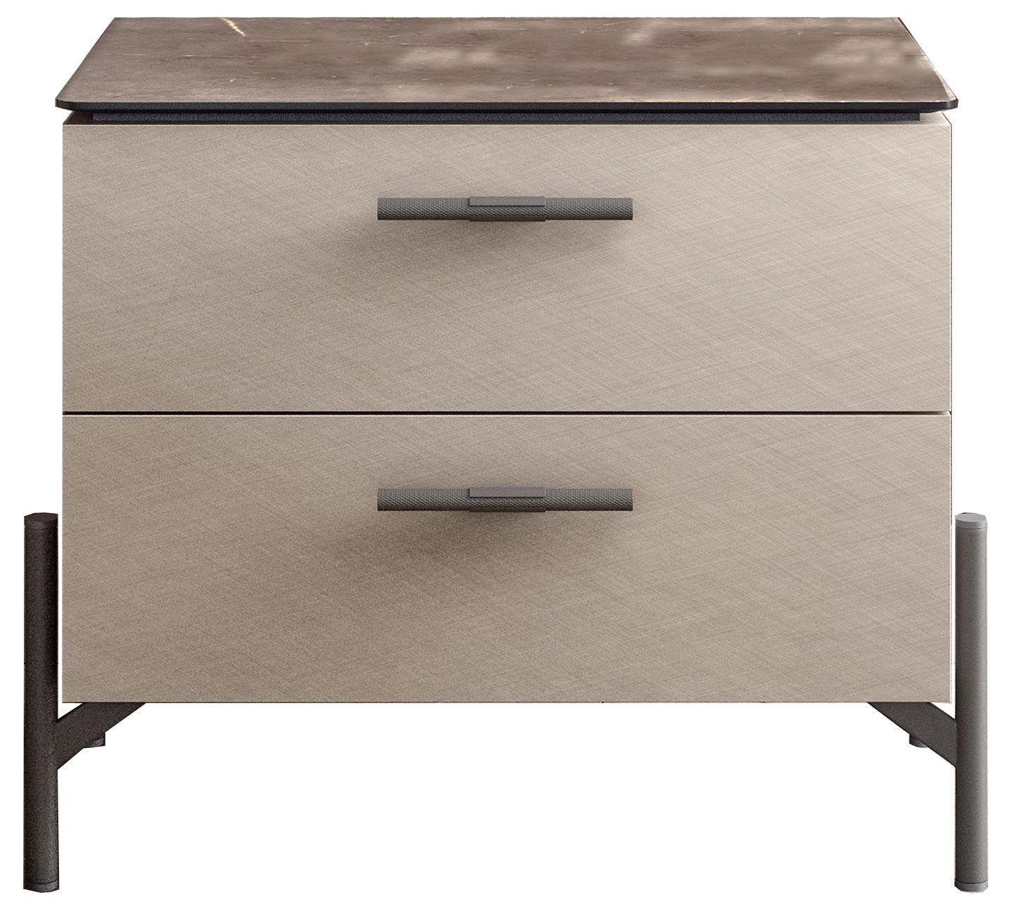 Silvia - Nightstand - Beige