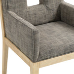 Gwendolyn - Dining Arm Chair With Natural Frame