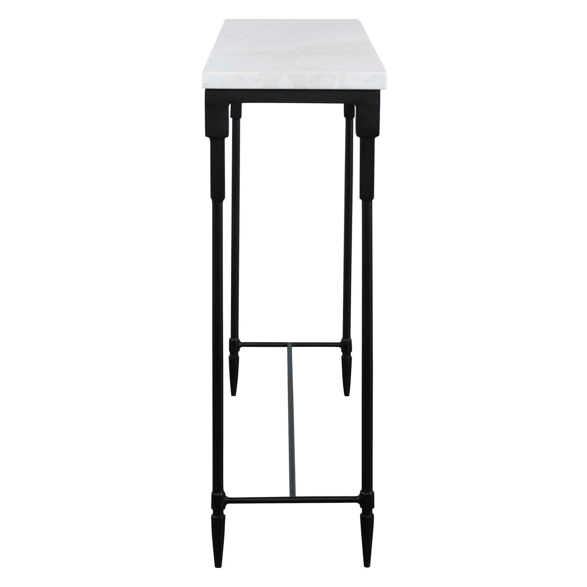 Bourges - Marble Console Table - White