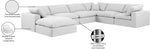 Comfy - 7 Piece Linen Modular Sectional With Chaise