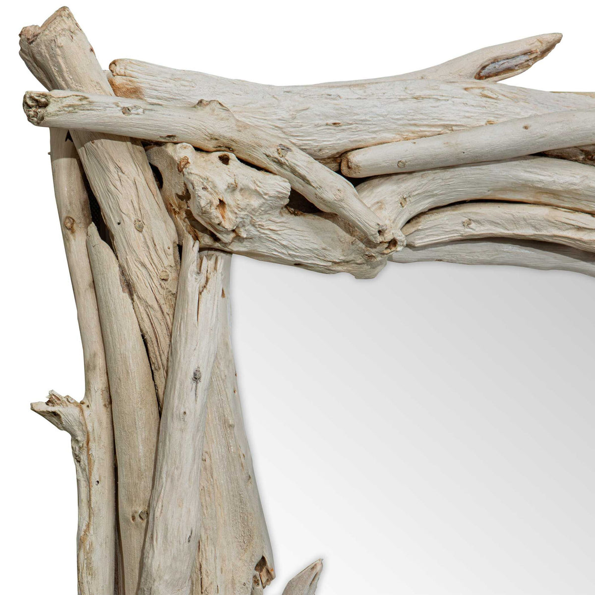 Rooted - Reflection Mirror - Bleached Teak